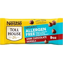 Nestle Toll House Organic Allergen Free Dark Chocolate Morsels, Organic Chocolate Chips 9 oz