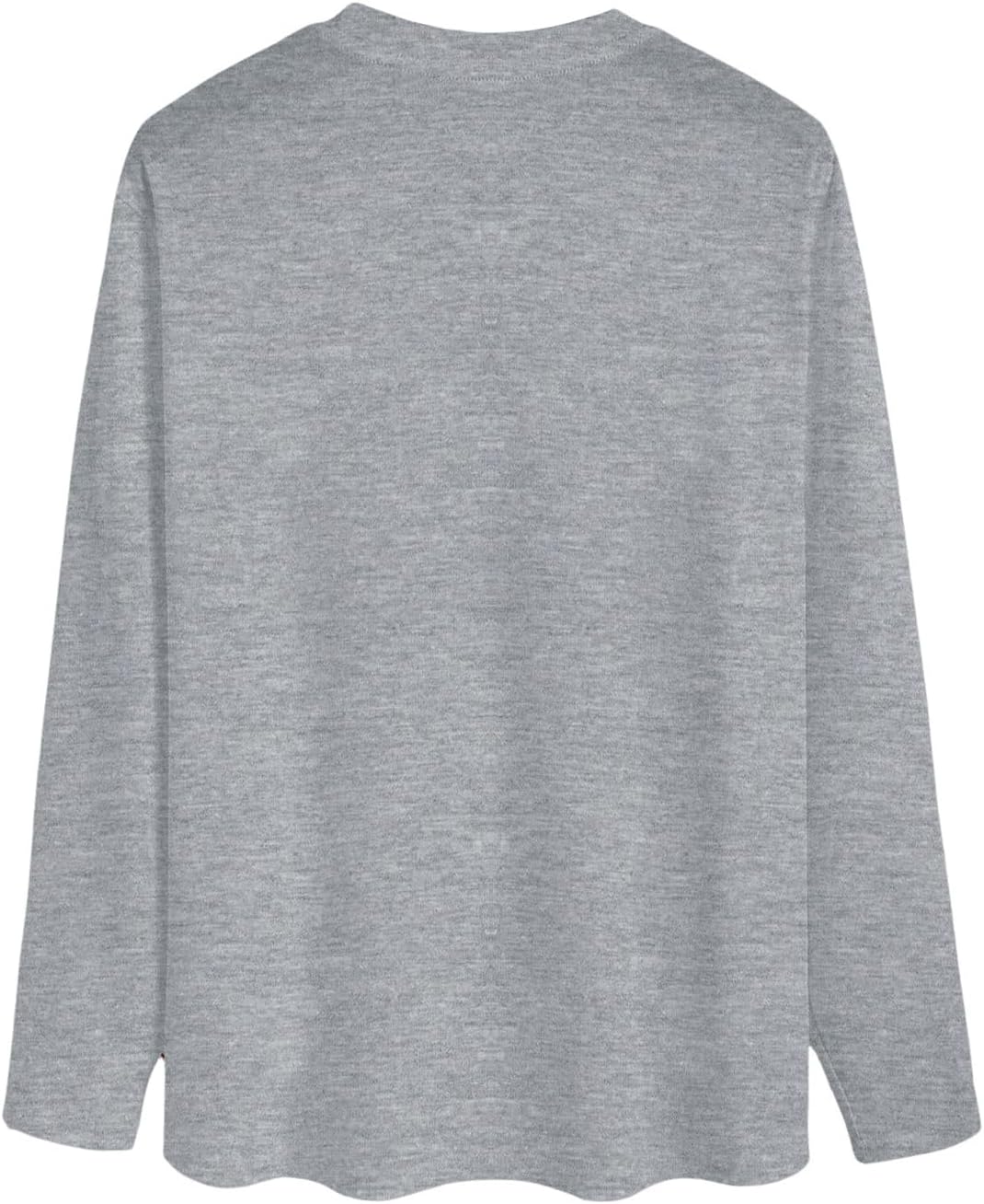 SOLY HUX Men's T Shirts Playing Card Graphic Print Long Sleeve Round Neck Tee Tops - Image 3