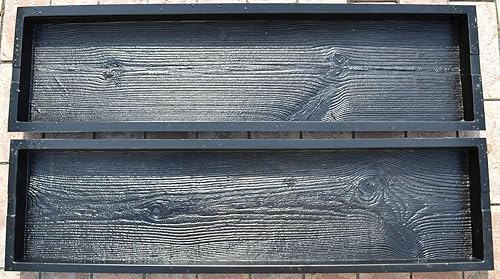 Miniatura 3 de SvitMolds Vendido 2 Moldes de hormigónTerraza Tablero Hormigón Molde de Jardín Paso de Piedra de Madera Camino Patio S10