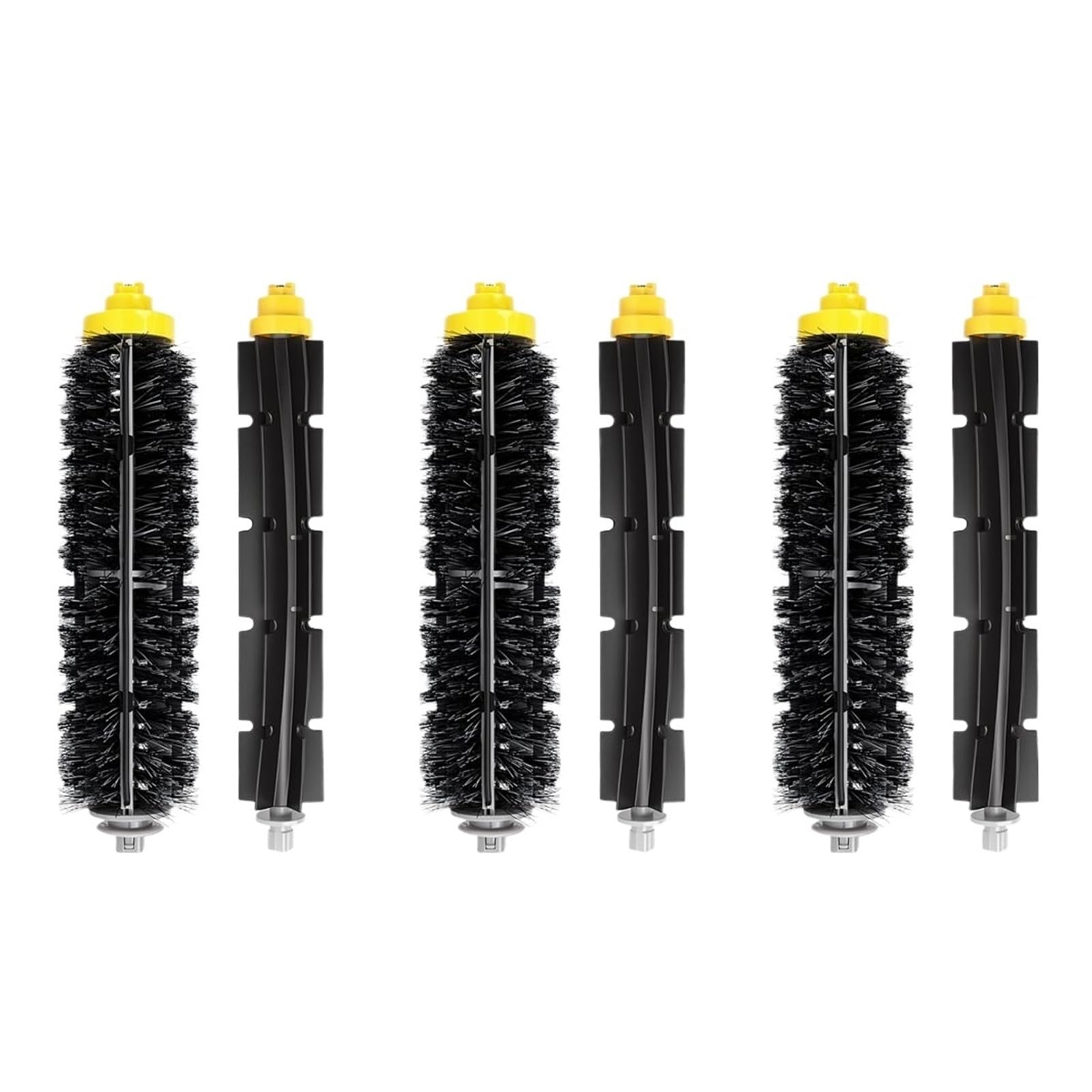 Compatible For IRobot Roomba 600 And 700 Series 601, 620, 630, 650, 655, 660, 585, 780, 790. Main Brush Accessory For Robot Vacuum Cleaner.(3pairs)