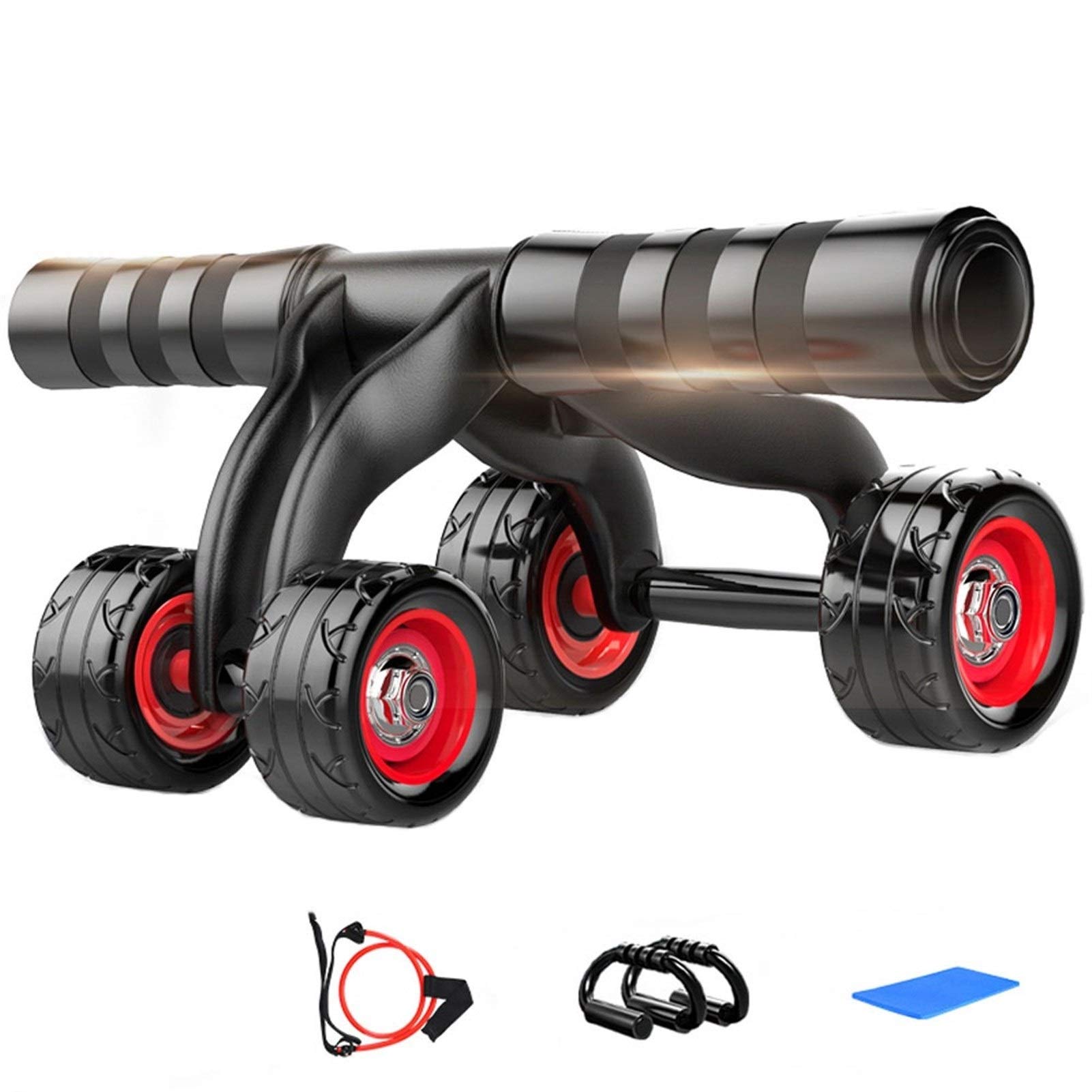 Attrezzature per il fitness addominale/Casa Palestra Muscolo addominale Wheel/Ruota muscolare addominale Con Ginocchiere/Per Addominale Muscolo Addominale