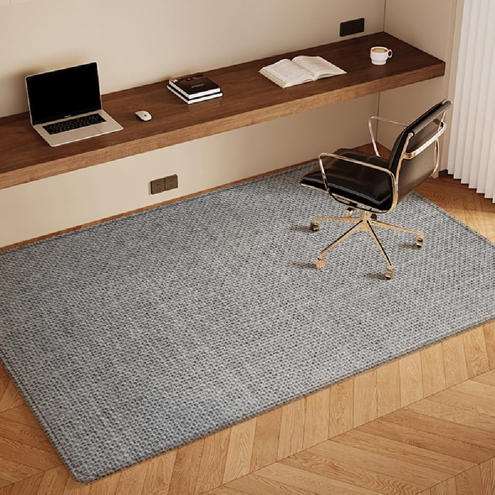 Tapis de chaise d'ordinateur pour éviter les rayures sur sol et parquet