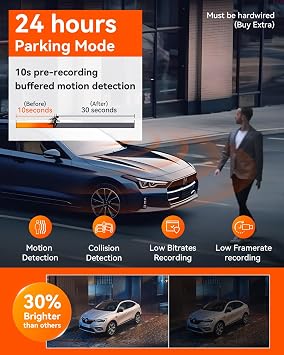 Bundle: Vantrue N5 4 Channel WiFi Dash Cam + Hardwire Kit + CPL Filter + Remote Control 2.7K+1080P*3 Front Rear Inside Camera with Side View, STARVIS 2, Voice Control, GPS, 24H Parking Mode