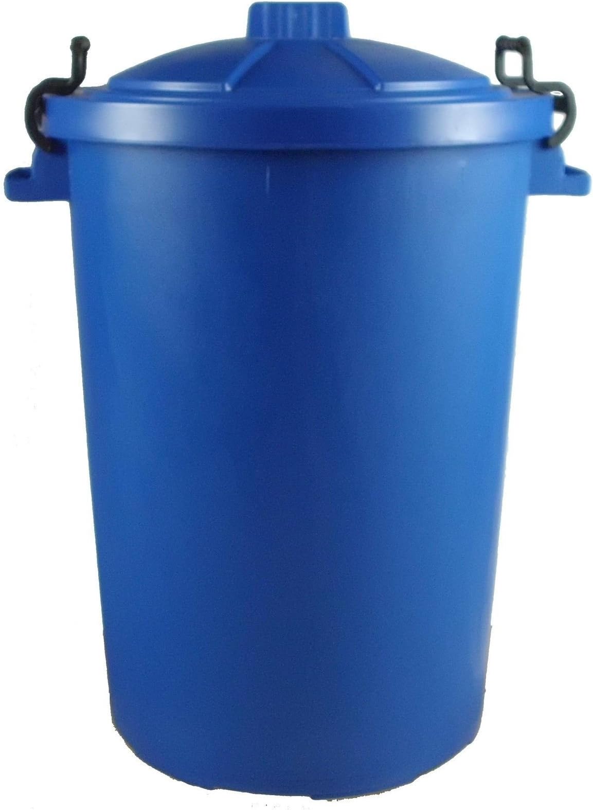 80L/85L - Blue - Litre Plastic Colour Bin Garden Rubbish Waste Dustbin