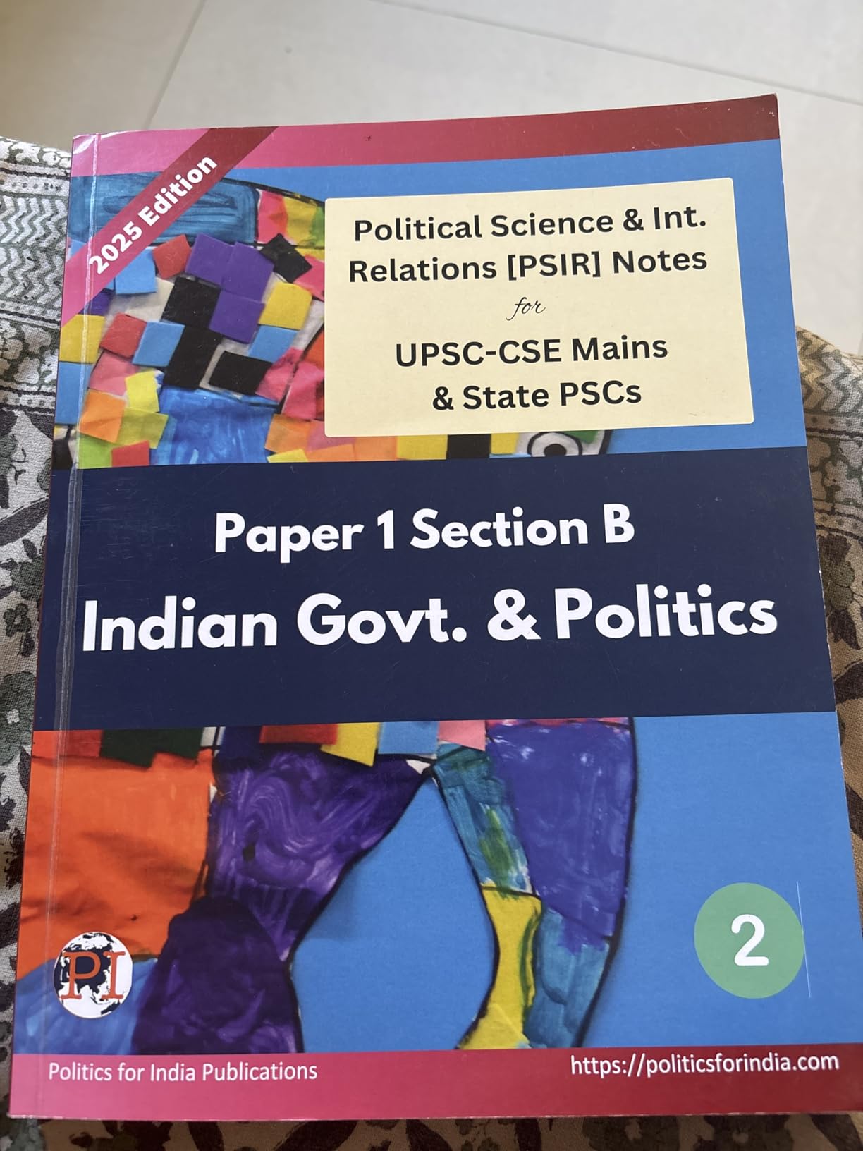 Buy Political Science [PSIR] Optional Notes for UPSC-CSE Mains Book ...