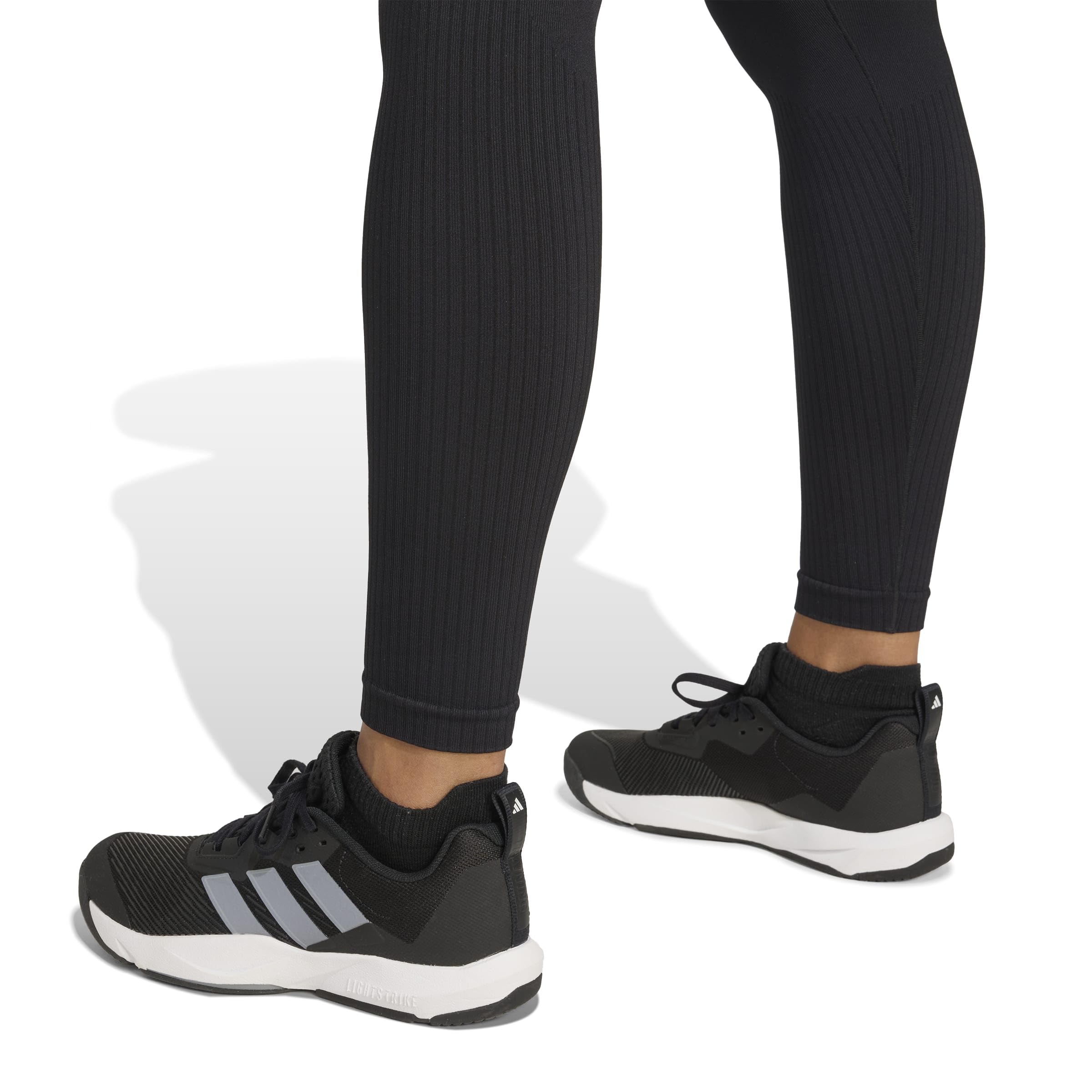 adidas Workout Essentials Knit Full Length Leggings - Rajstopy Kobiety