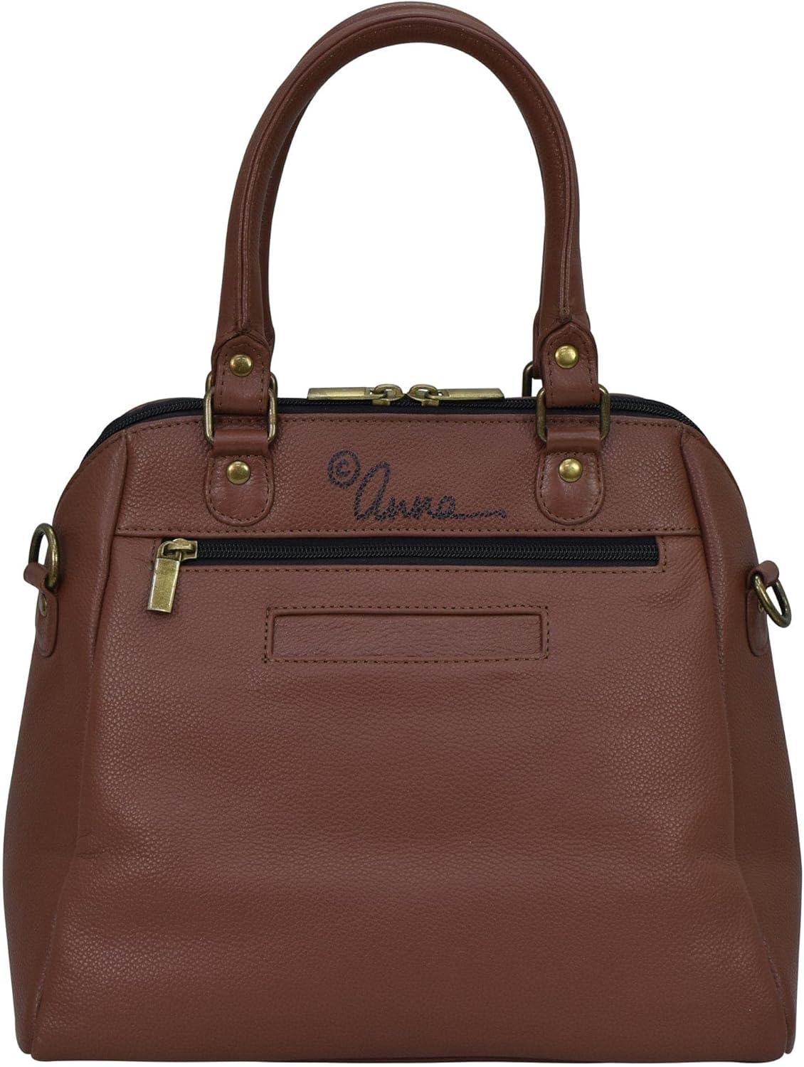 Anna by Anuschka Women's Hand Painted Women’s Genuine Leather Organizer Satchel | Anna, by Anuschka, Hand-Painted