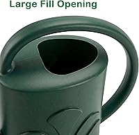 Vista 4 de Regadera de 1 galón para exteriores, regadera para plantas de interior y exterior, flor con cabezal de aspersor desmontable