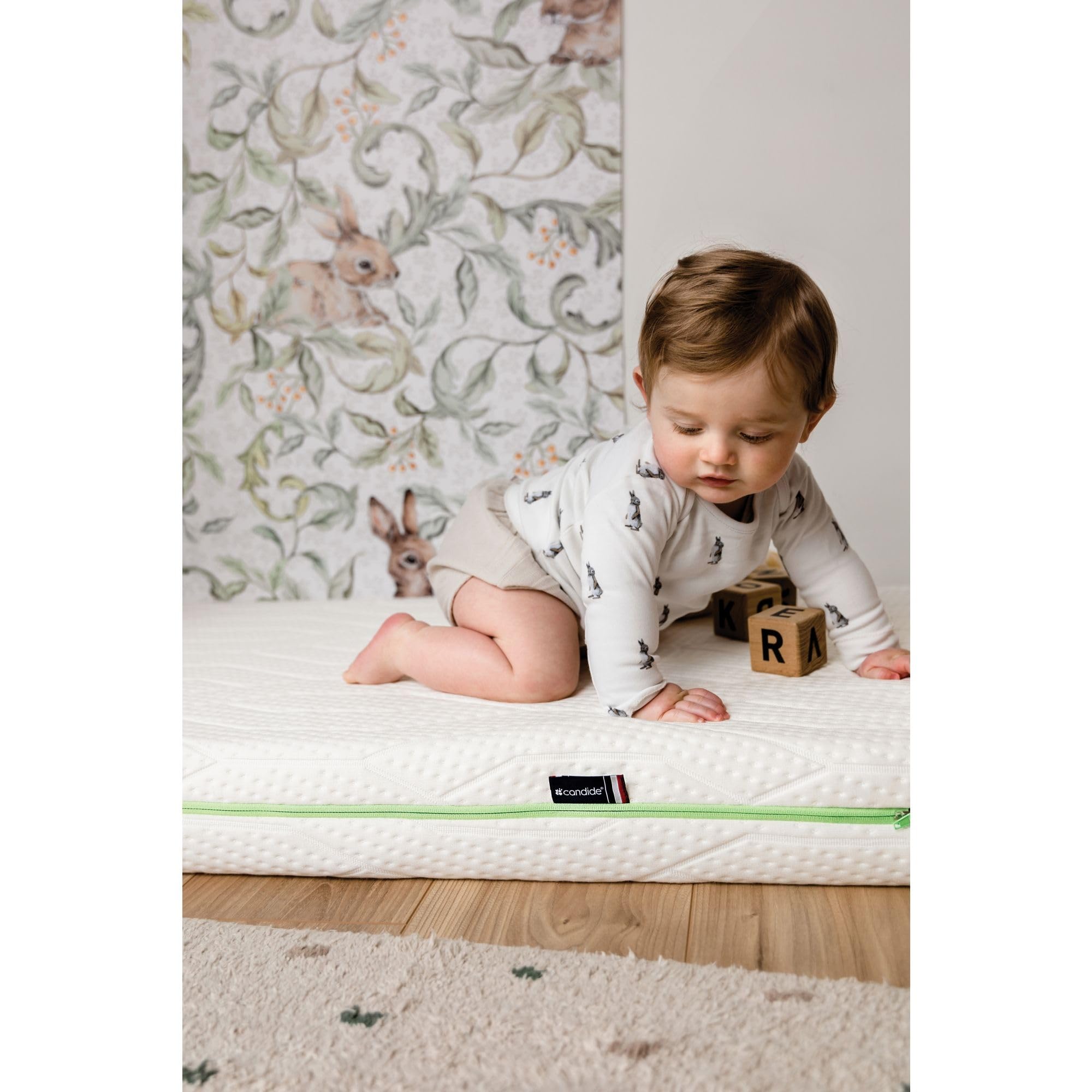 Matelas bébé 60x120cm Zen déhoussable 360°
