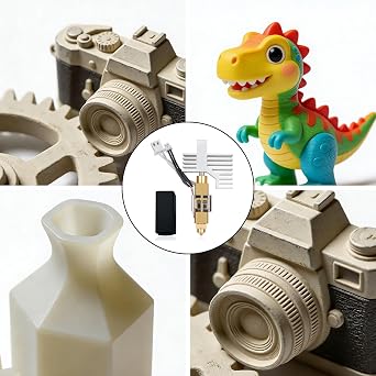 GIONAR Upgrade 0.4mm Hotend Kit for Centauri Carbon, Upgrade Carbon Hotend and Silicone Cover, Compatible with Elegoo Centauri Carbon 3D Printer