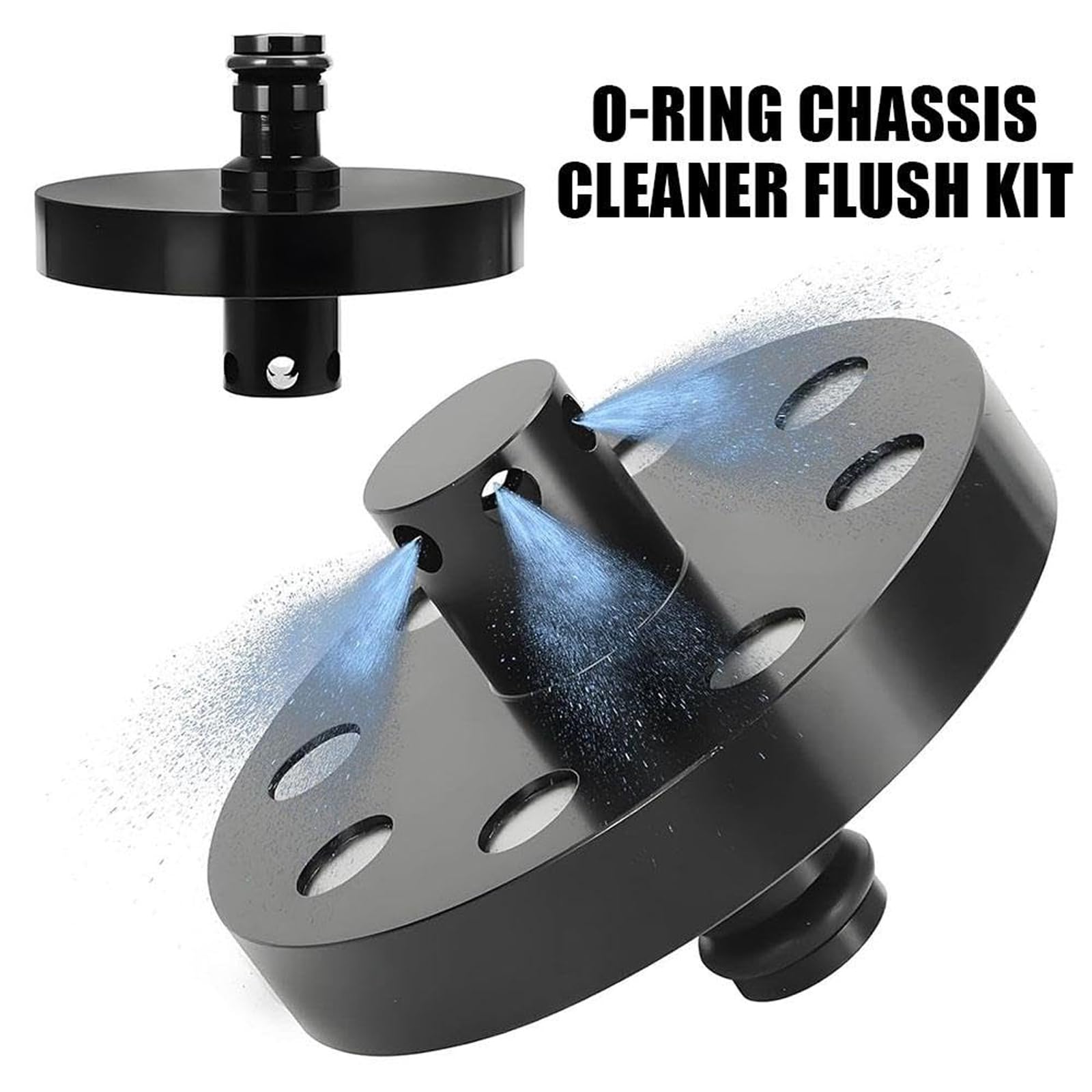 Chassis Cleaner O-Ring Chassis Cleaner Flusher Kit – Magnetic 360° Spinning Nozzle For ...