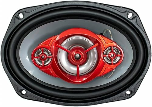 Miniatura 3 de SoundXtreme 6x9 4-Way 520W Altavoz estéreo para coche con 2X Audiotek 6x9 Car Truck Van caja de altavoces