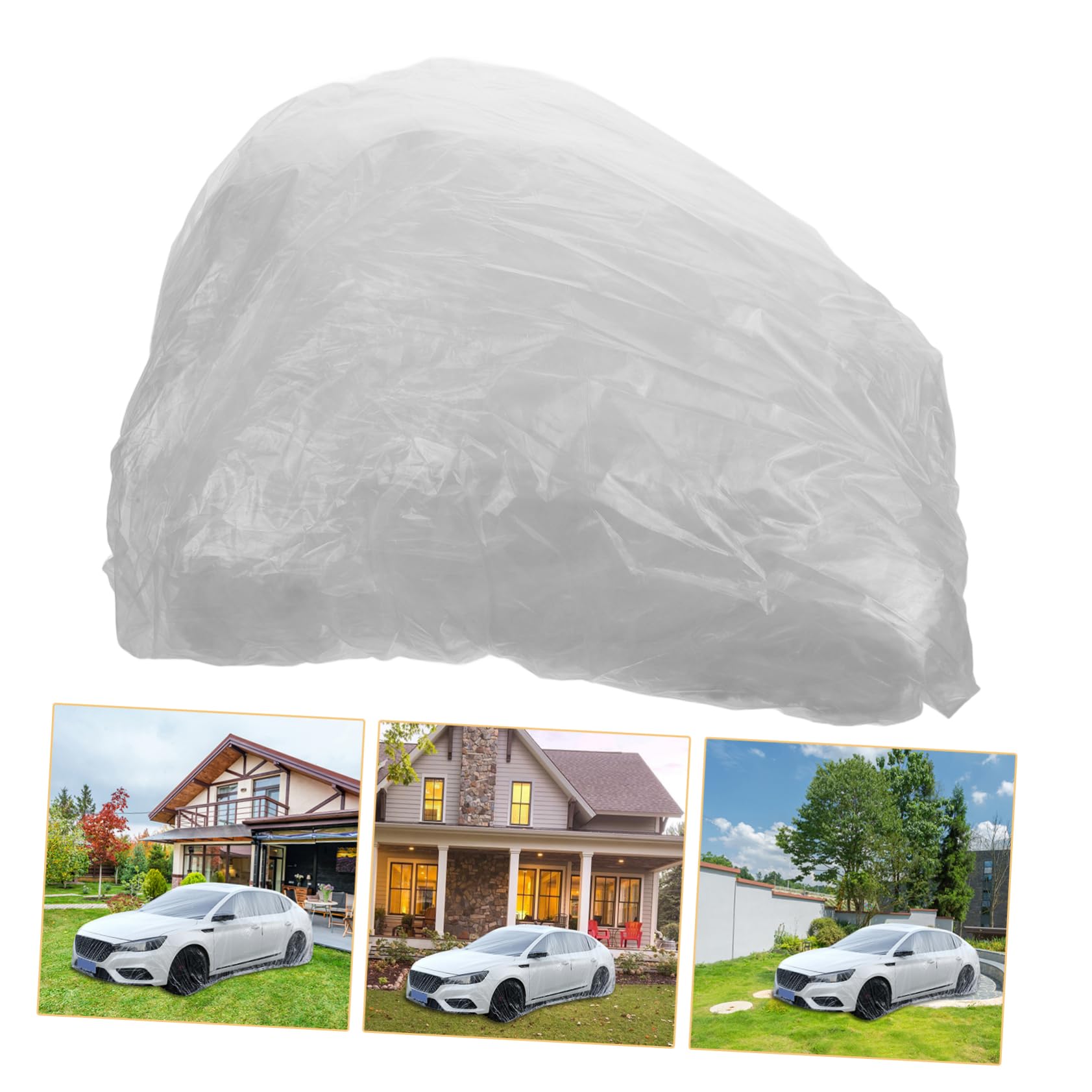 CHILDWEET Weather Car Protective Cover Outdoor Car Body Cover for Suvs and Automobiles and Hail Pe Film — view 9