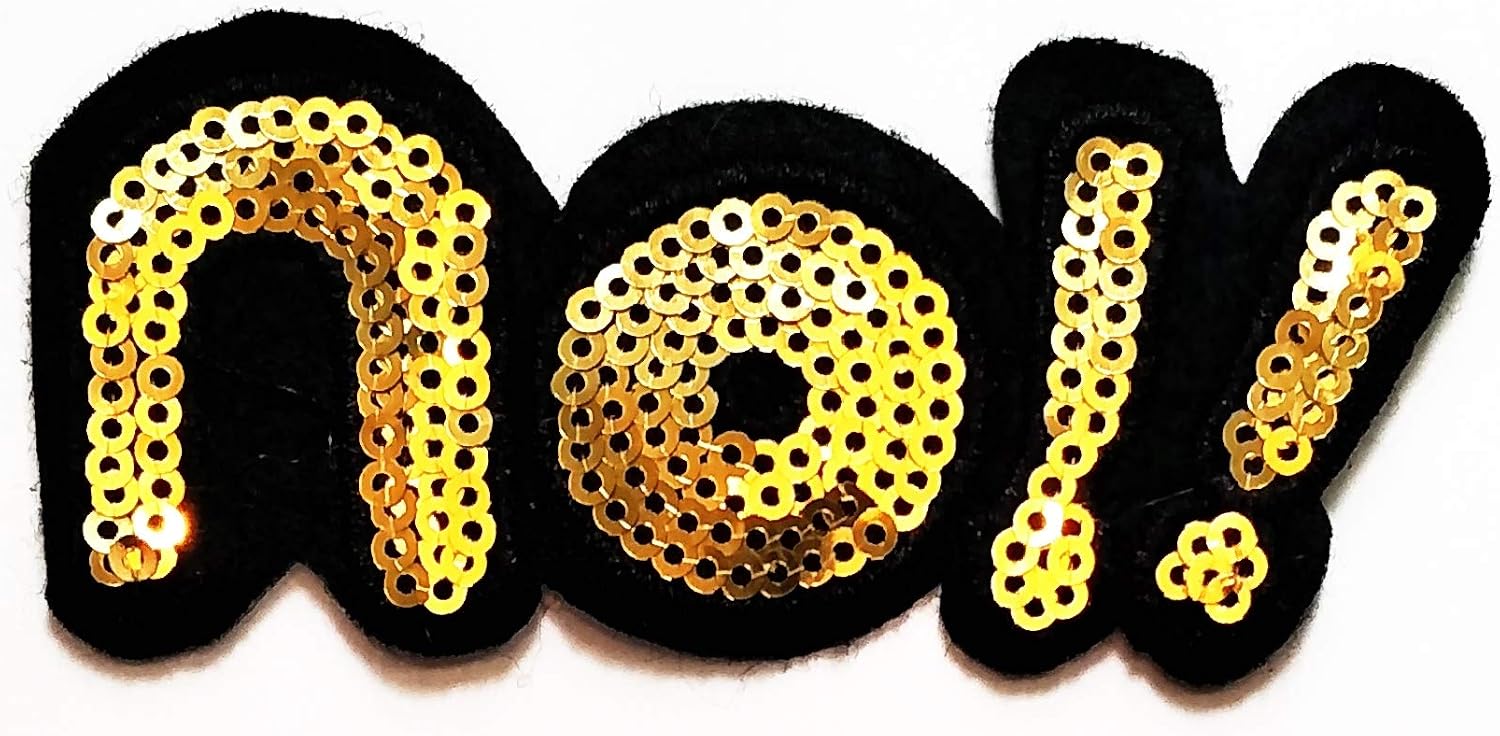 Blue OMG! Oh My God DIY Retro Funny Cartoon Kids Word Funny Biker Cartoon Kid Patch Embroidered DIY Patches Applique Sew Iron on Patch for Bags Jackets Jeans Clothes (Word Funny29)