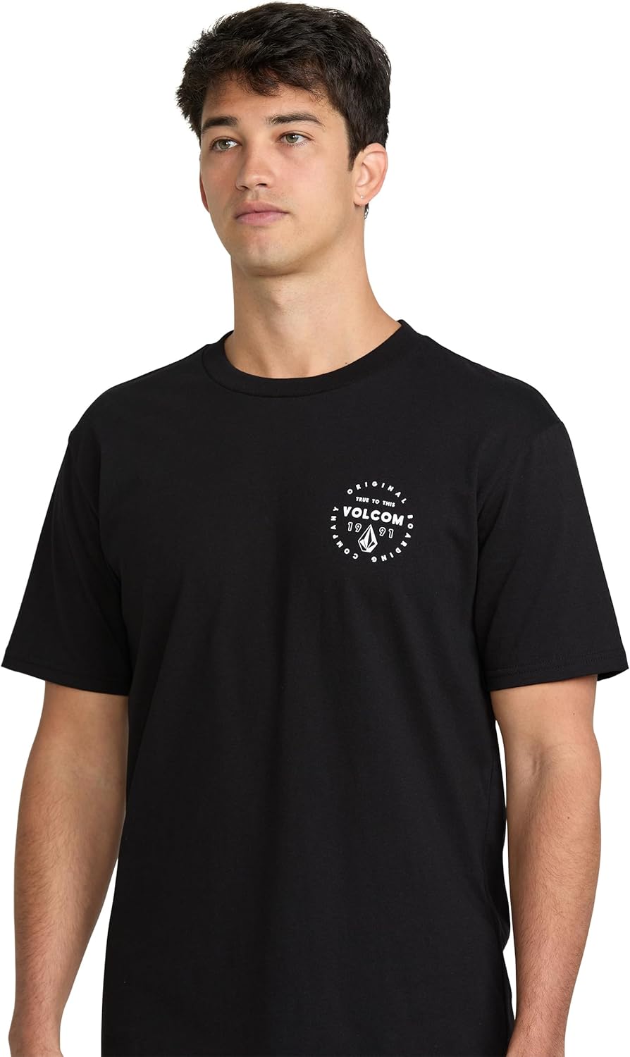 Volcom Men's Mortis Short Sleeve T-Shirt - Classic Fit Crewneck Tee, Soft Cotton, Lightweight & Breathable Casual Shirt - Image 4