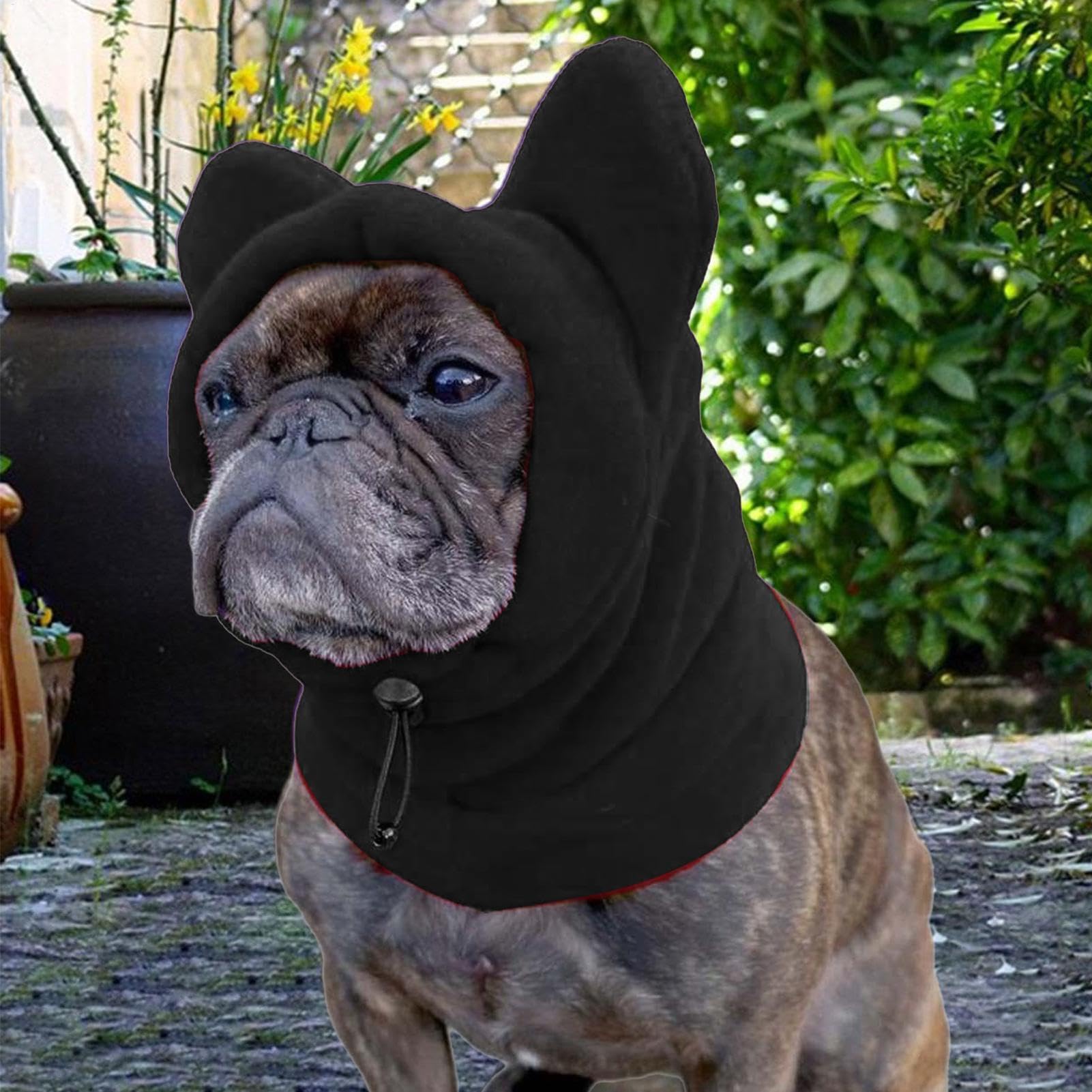 Hunde Wintermütze Mit Ohrenschutz - Weiche Fleece-Haube Für Mittelgroße Hunde