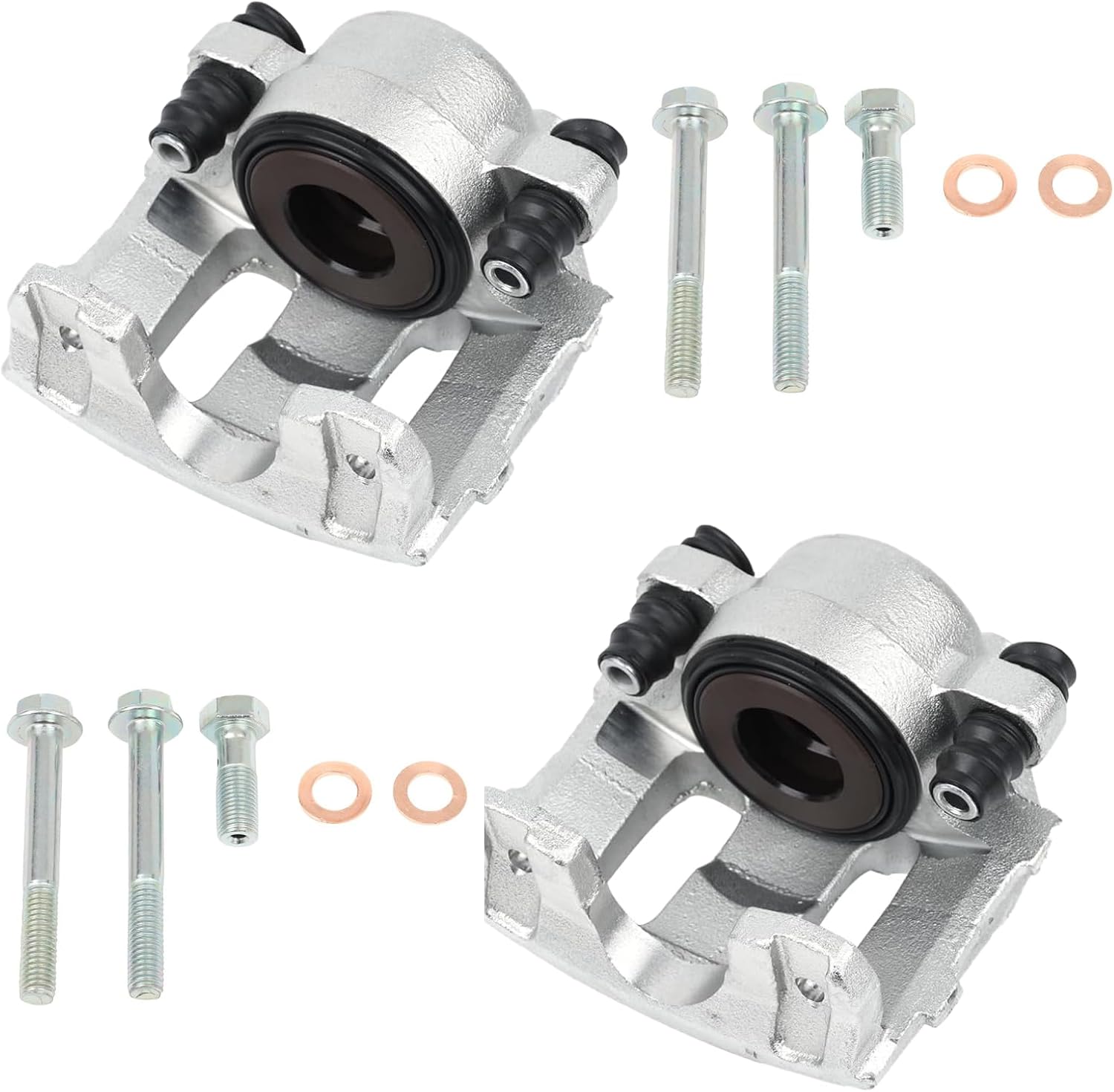 184340 184339 Front Left & Right Brake Caliper Without Bracket for Jeep Cherokee 1990-2001 for Jeep Comanche 1990-1992 for Jeep Grand Cherokee 1993-1998 for Jeep Wrangler 1990-1995 1997-2006