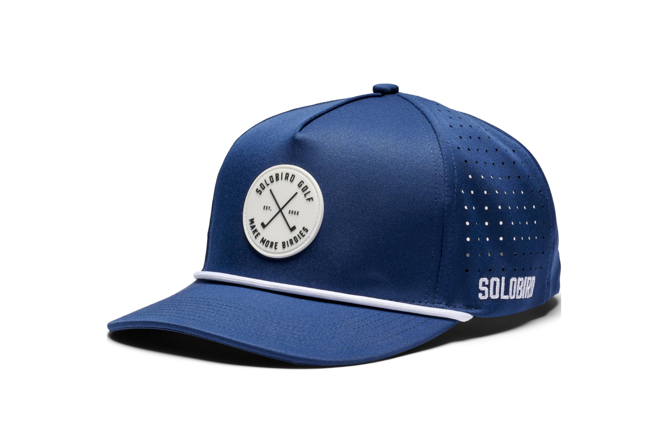 Golf Hat for Men - Golf Snapback - Fun Hat for Golfing - Rope Golf Hat for Men and Women - Make More Birdies