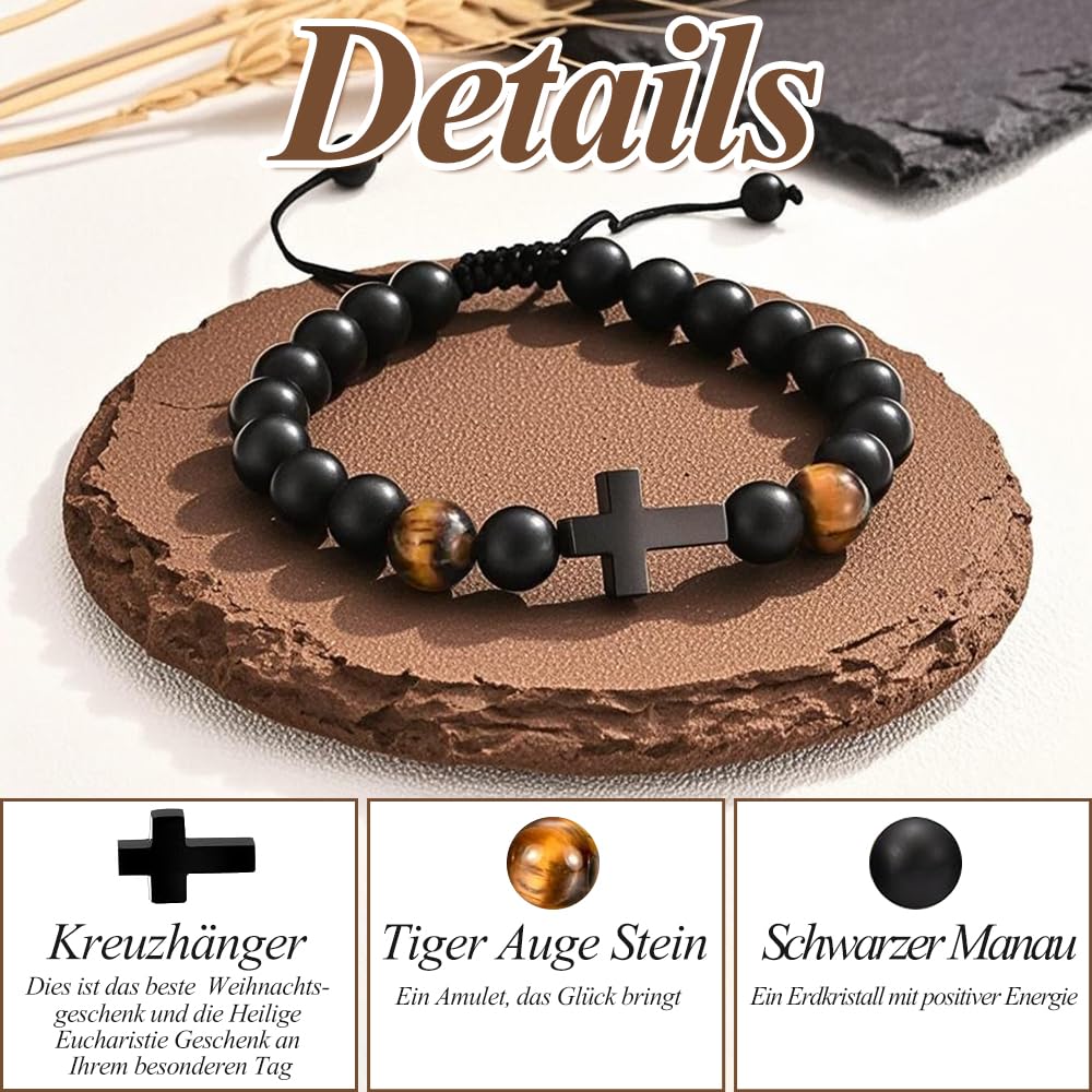 Pulsera Cruz Para Niños Regalo Bautizo Comunión Confirmación