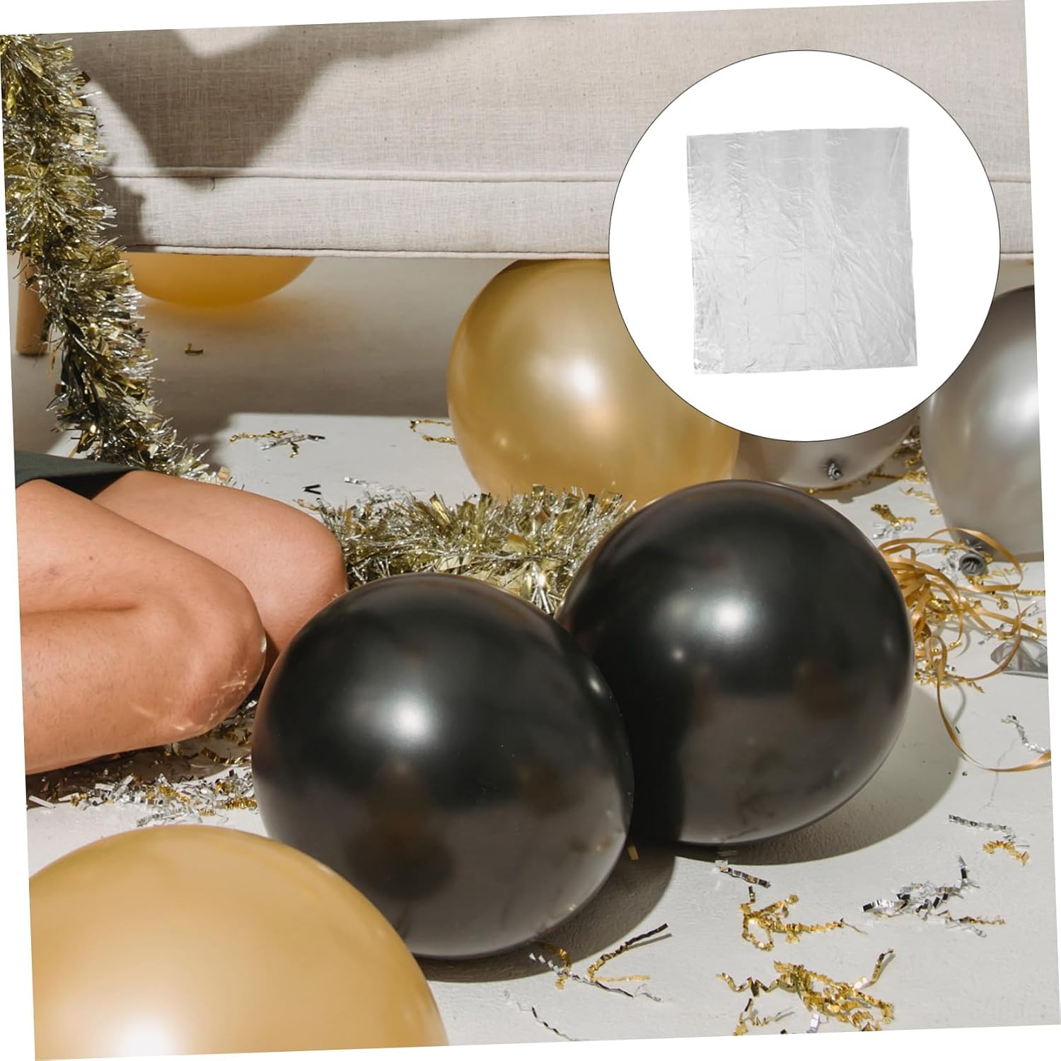 Gatuida 5pcs Balloon Storage Bags Plastic Organizers for Party Balloons for Weddings and Birthdays Convenient Transport Ample Space for Multiple