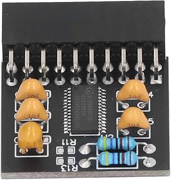 TPM 2.0 Security Module 20-Pin Trusted Platform for PC Motherboard Encryption and System Security Protection