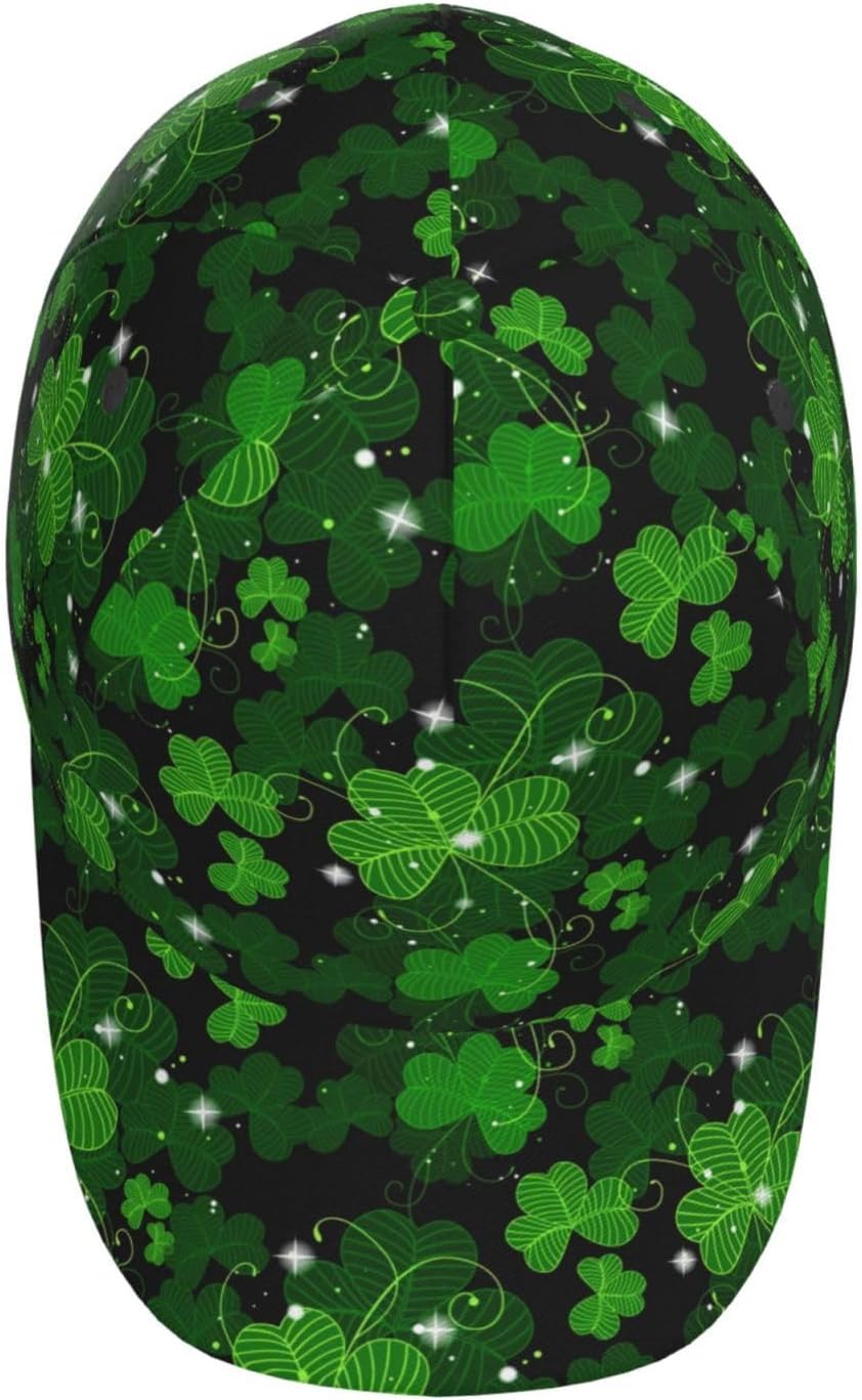 Happy St. Patricks Day Baseball Cap,Shamrock Baseball Hat,Shamrocks Snapback Hats Trucker Hat for Women Men