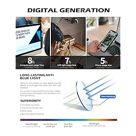 ANYLUV Blue Light Blocking Glasses Men Computer Gaming Glasses Lightweight Al-Mg Metal Anti Eyestrain Eye Protection