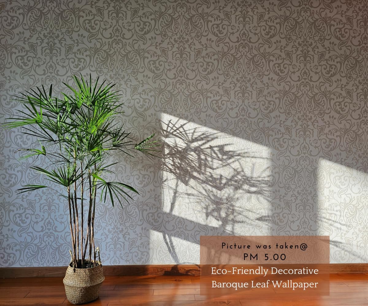 Eco-Friendly Victorian Floral Wallpaper Matte Textured Wall Paper Watercolor Traditional Decorative Vintage Wallcoverings 20.8 in X 393.00 in