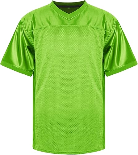 Miniatura 2 de Camiseta de fútbol en blanco, camiseta atlética de fútbol para hombre, camiseta deportiva de hip hop, S-3XL