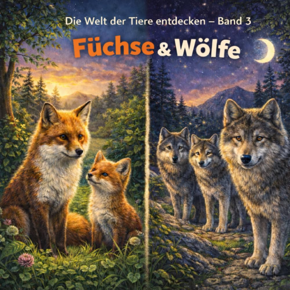 Der schlaue Fuchs & die Wölfe: Die Welt der Tiere entdecken Band 3 (Tiere hautnah entdecken)
