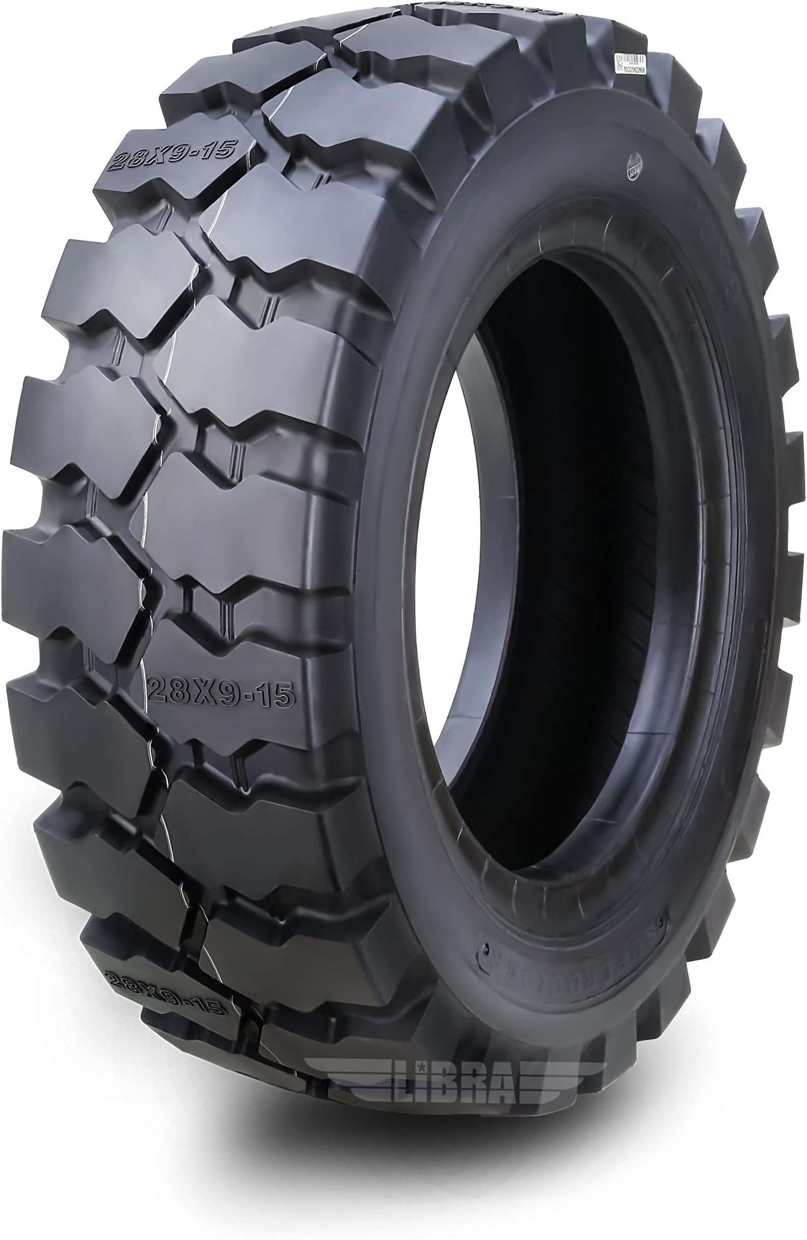 SUPERGUIDER HD 28x915 Forklift Tire 14PLY (1 Tire + Tube
