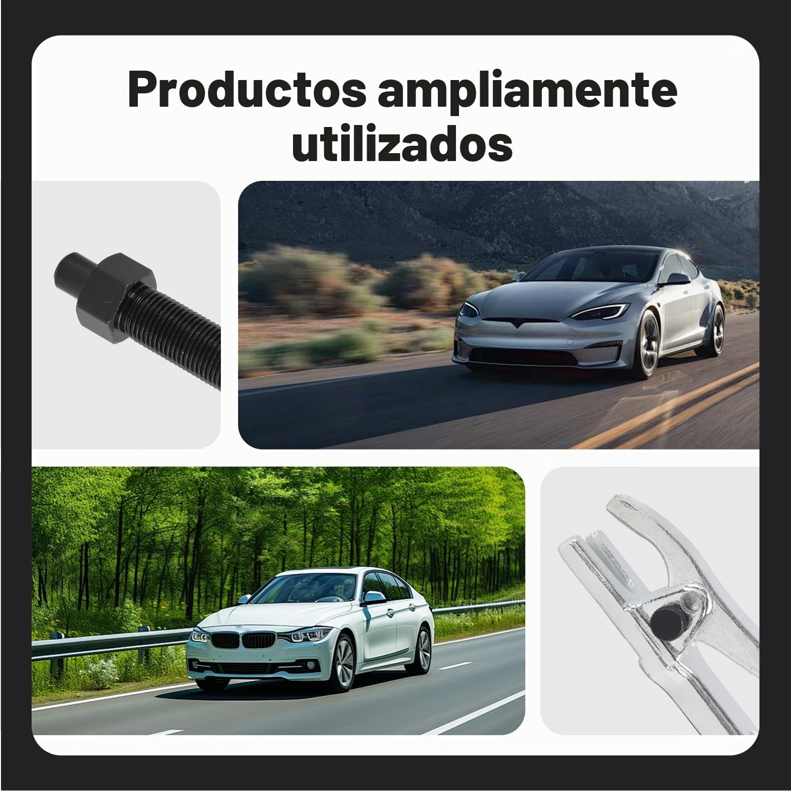Separador de Rótulas, Extractor de Rotulas Universal, Herramienta de Eliminación de Separador de Junta de Bola para Reparación de Vehículos, Camiones y Autos, Hecho de Acero al Carbono