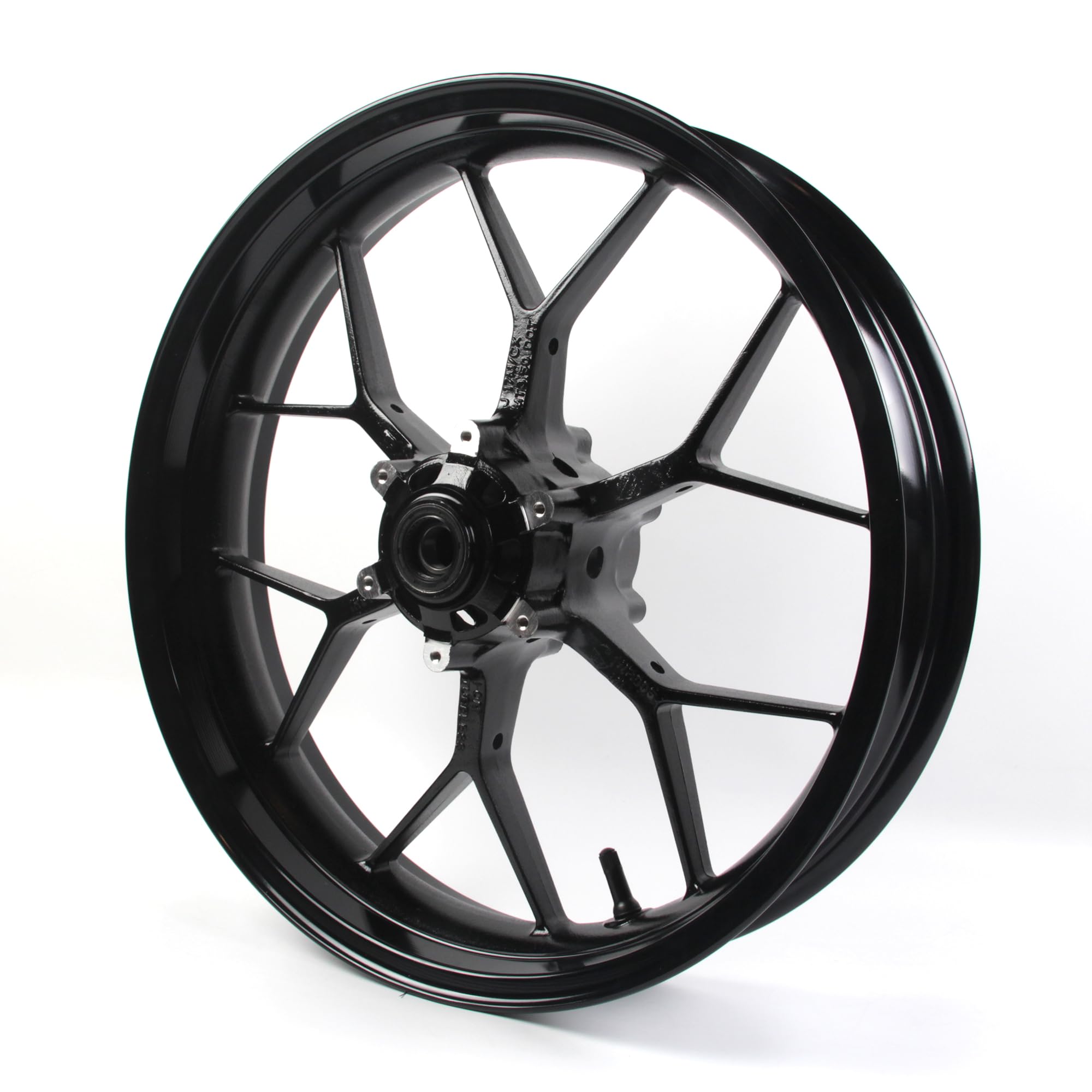 Jantes avant pour CBR1000RR avec finition haut de gamme noir brillant - 7
