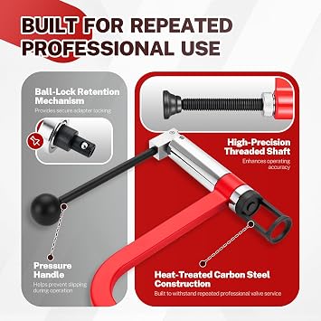 BILITOOLS Valve Spring Compressor Tools with LS Series Adapter, 8-Piece