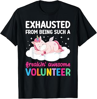 Awesome Volunteer Volunteering Voluntary Worker T-Shirt