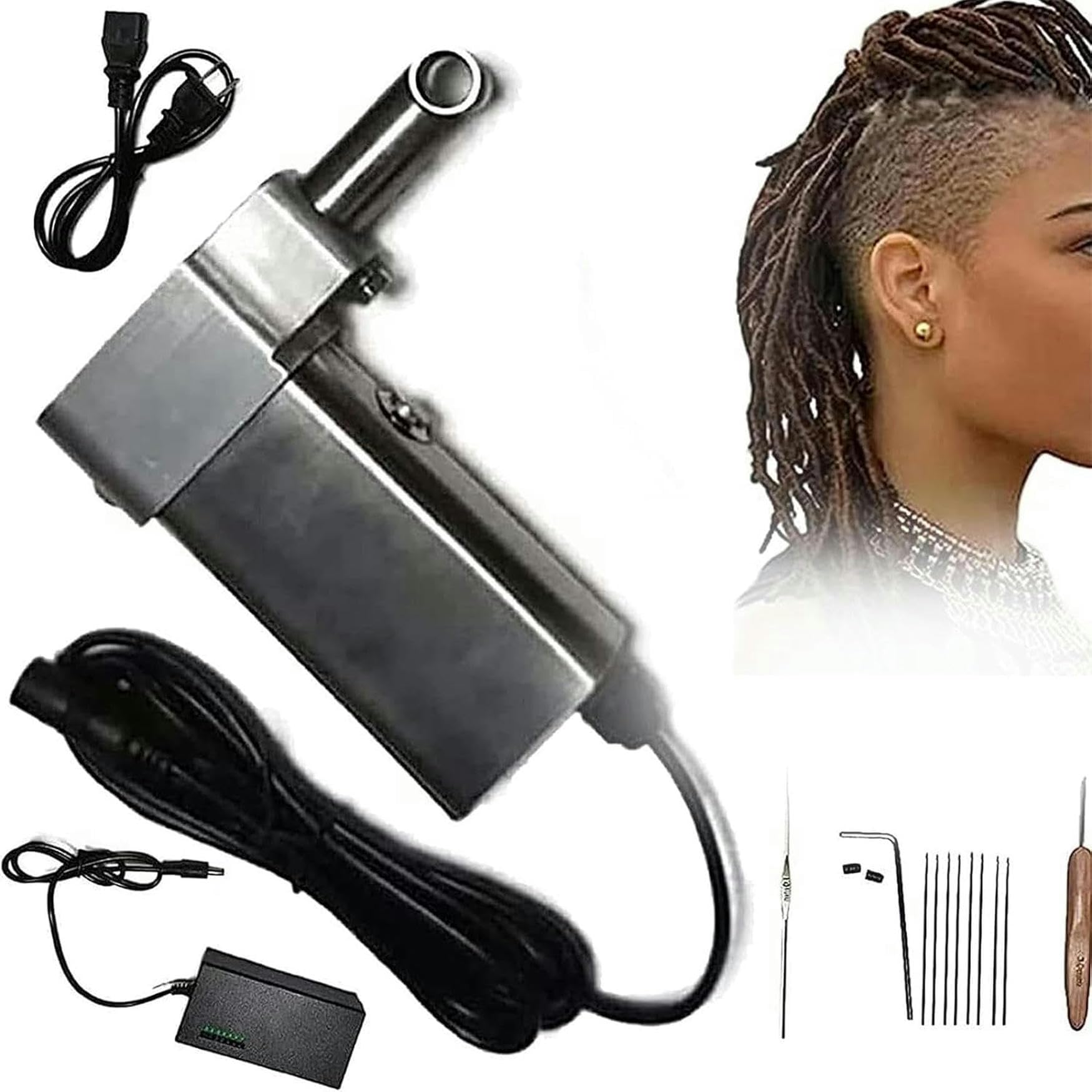 Machine dreadlocks portable pour créer facilement vos extensions à la maison