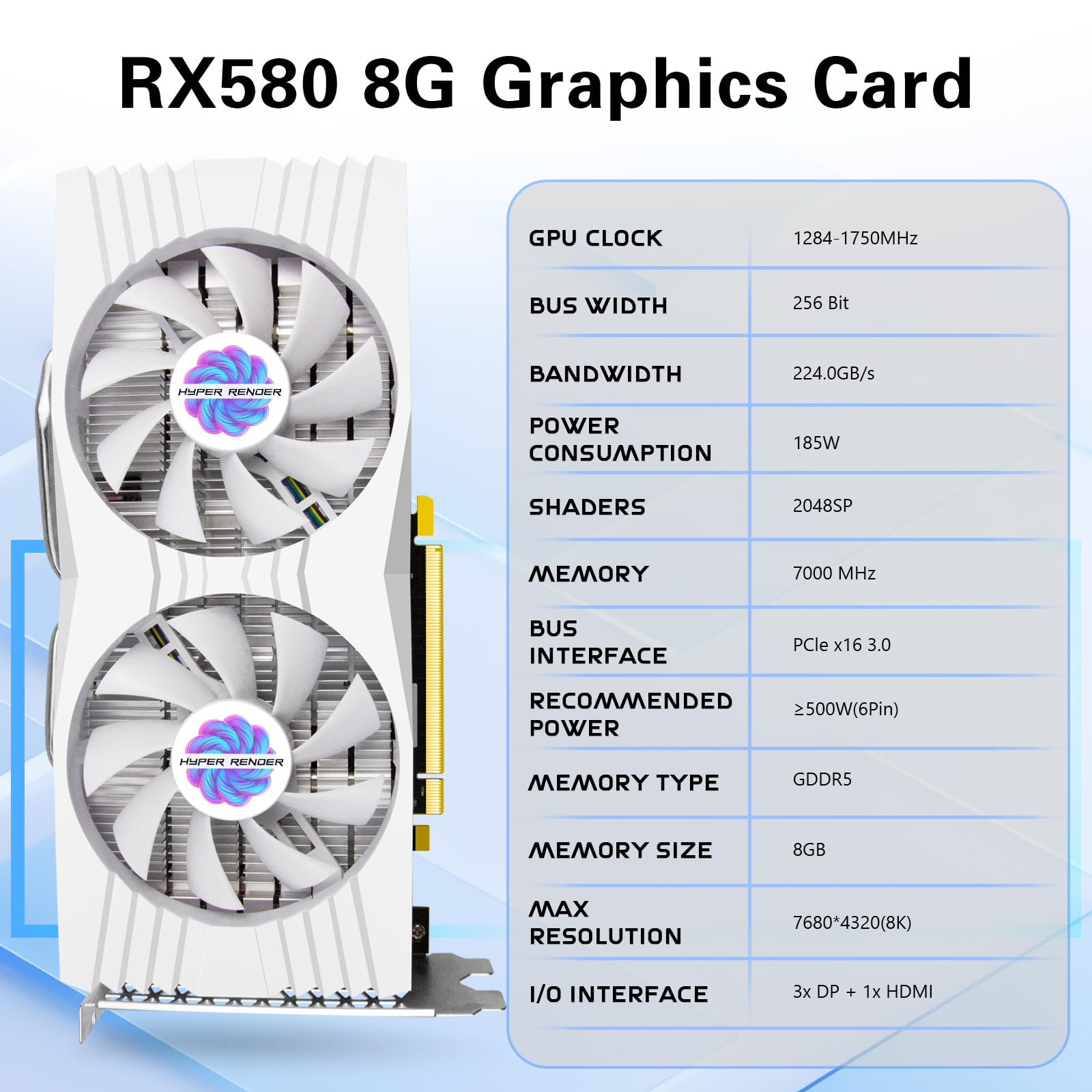 Amazon | HyperRender (ハイパーレンダー) RX 580 8GB グラフィック