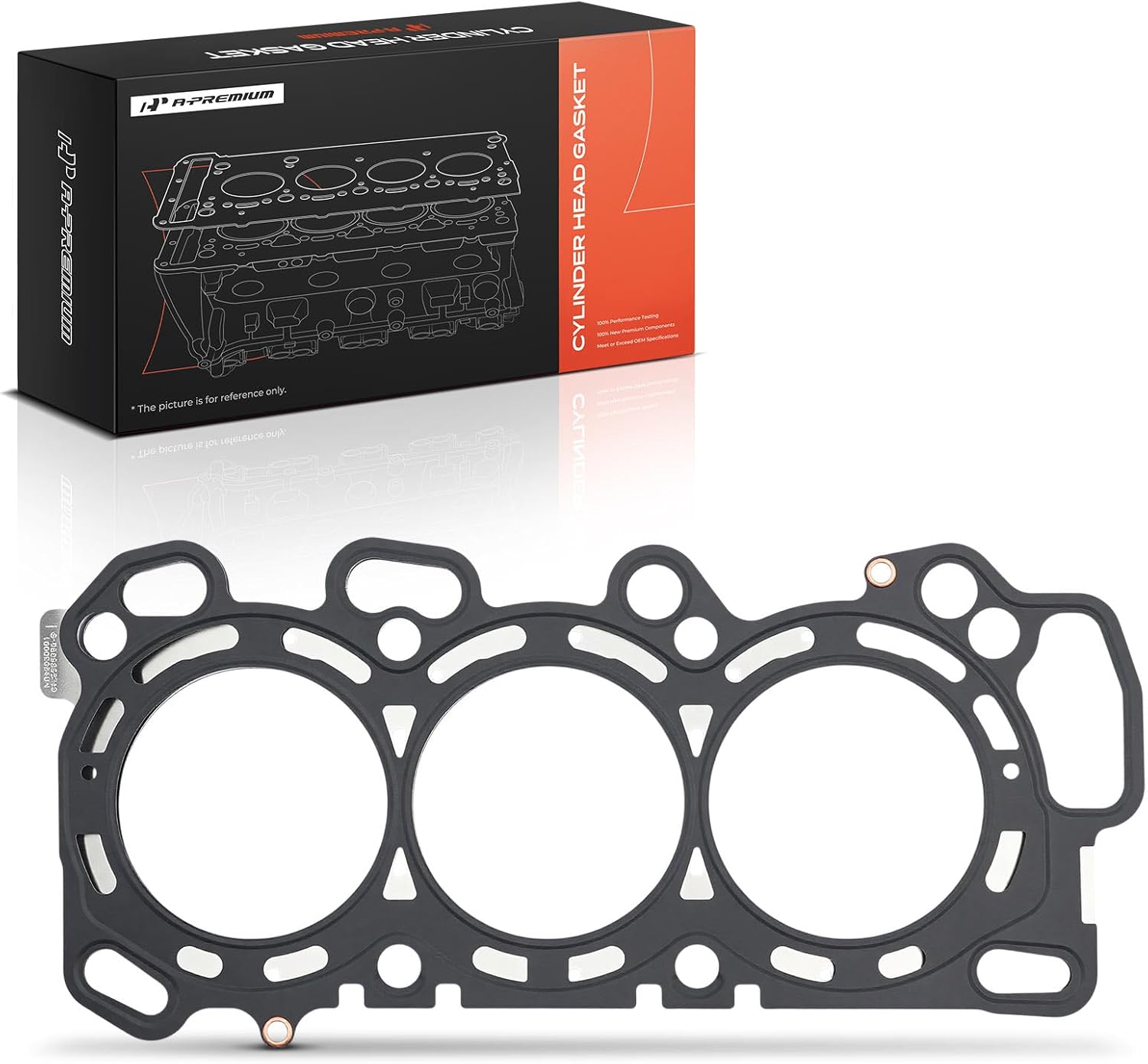 A-Premium V6 3.5L Left Engine Cylinder Head Gasket Compatible with Honda Accord Odyssey 2008-2017, Pilot 2009-2015, Ridgeline, Crosstour, Accord Crosstour & Acura RDX, TSX, TL, 3.5L, Driver Side