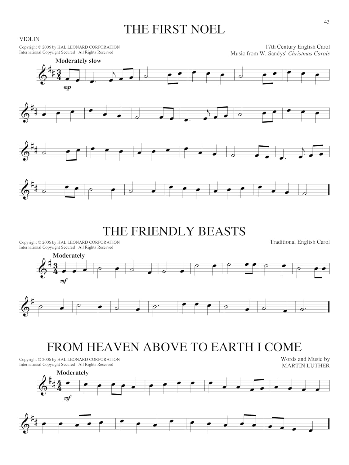 Big Book of Christmas Songs – Violin Sheet Music Songbook | 140+ Holiday Classics | Includes Silent Night, Jingle Bells, Feliz Navidad, O Holy Night, All I Want for Christmas Is You