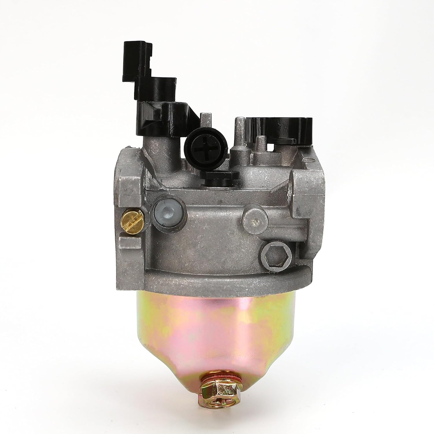 lateral view of the BuleVina carburetor, showing its overall shape and components.
