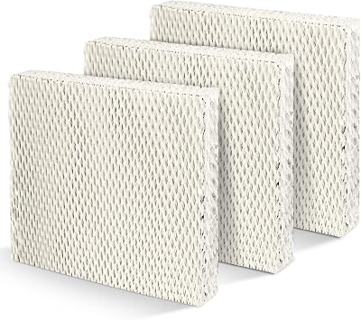 A10 Humidifier Filter Water Panel Replacement for Whole House Humidifier Pad Filters Models 110, 220, 500, 500A, 500M, 550, 550A, 558 Humidifier Wicks Parts & Accessories Pack of 3