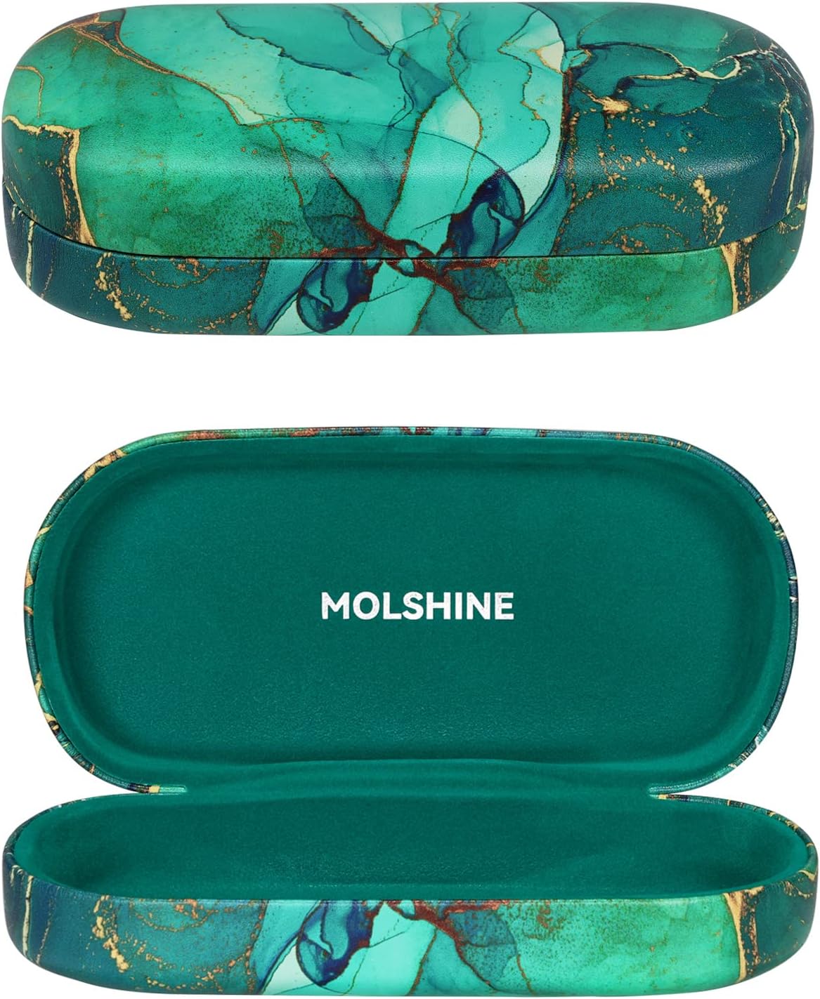 Hard Shell Sunglasses Case,Classic Large Glasses Case for Women Men,Sunglass Eyeglasses