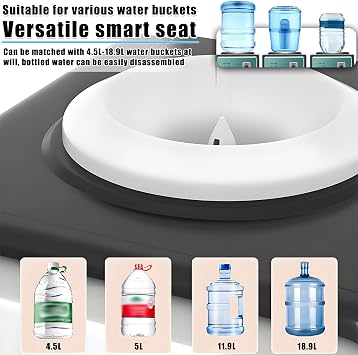 Hot & Cold Water Cooler Dispenser with 3 Temperature Settings (46-59℉) - Ideal for Home Office Coffee Tea Bar Dormitory desktop small household water dispenser B