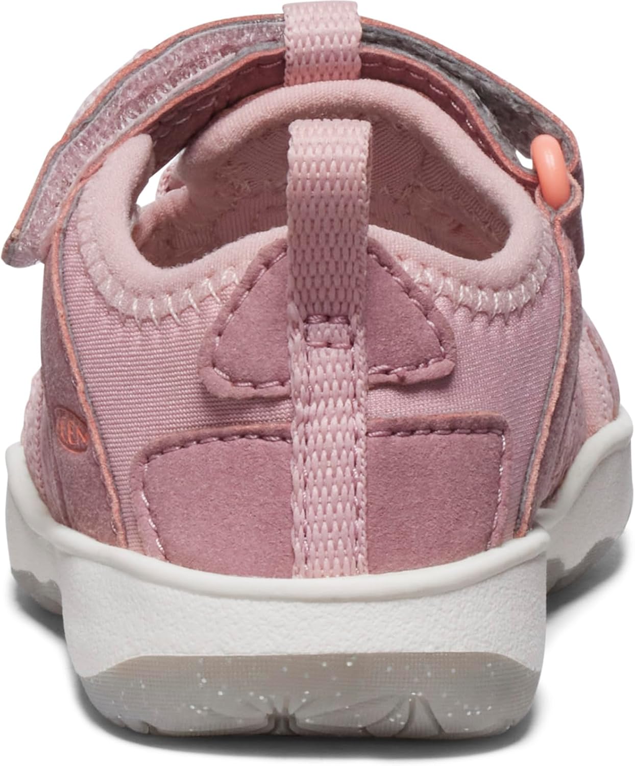KEEN Unisex-Child Moxie Closed Toe Casual Sandals, Nostalgia Rose/Papaya Punch, 6