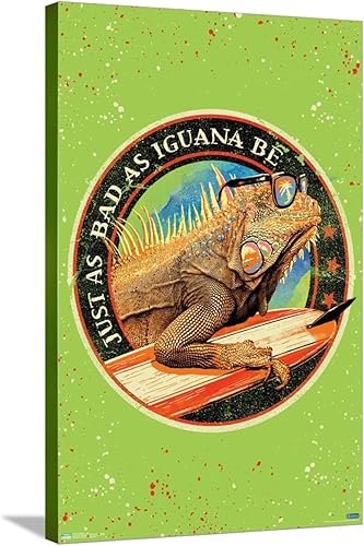 Miniatura 5 de Trends International Jim Baldwin - Iguana Canvas Wall Poster