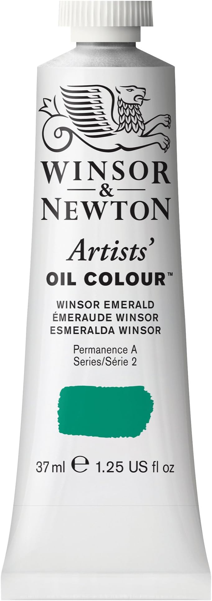 Winsor & Newton 37ml Artists' Oil Colour - Winsor Emerald