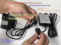 Vista 2 de SHYSKY DC55E-24160S 24VDC Small Power efficient Brushless Water Pump 80W 16m 52ft Lift 634GPH Low Noise For Water Circulation Pressurization Cooling