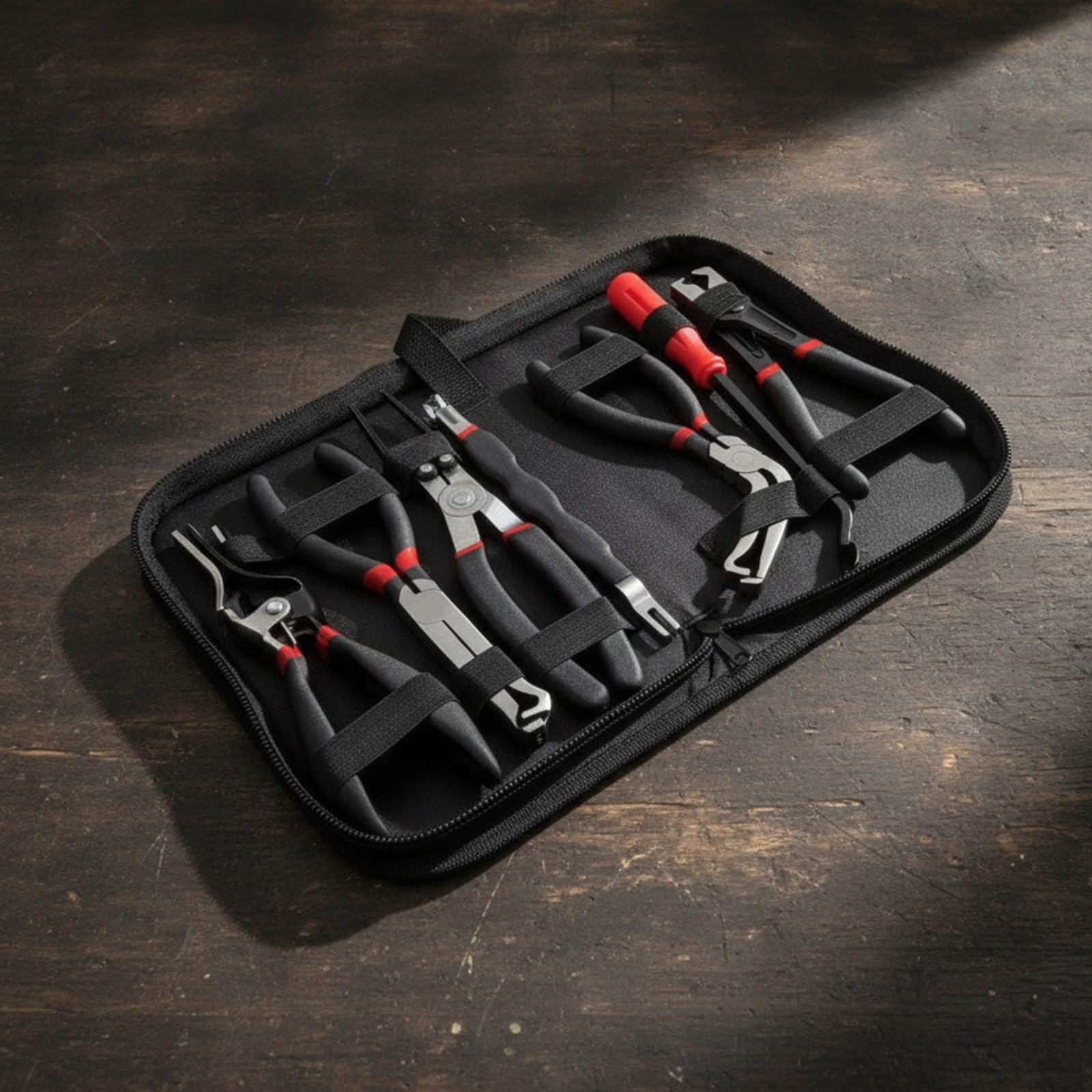 KESOTO Pinzas Corte para Electricidad Automotriz con Superficie Agarrote Acerada y Empuñadura Confortable Acuado para sconectar Terminales, Sin Bolsa