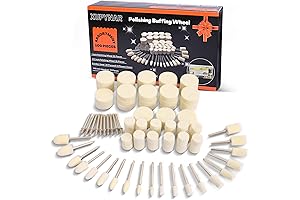 Dremel Buffing Wheels Polishing Kit | 100 PCS Sanding Grinding Polishing Wheel