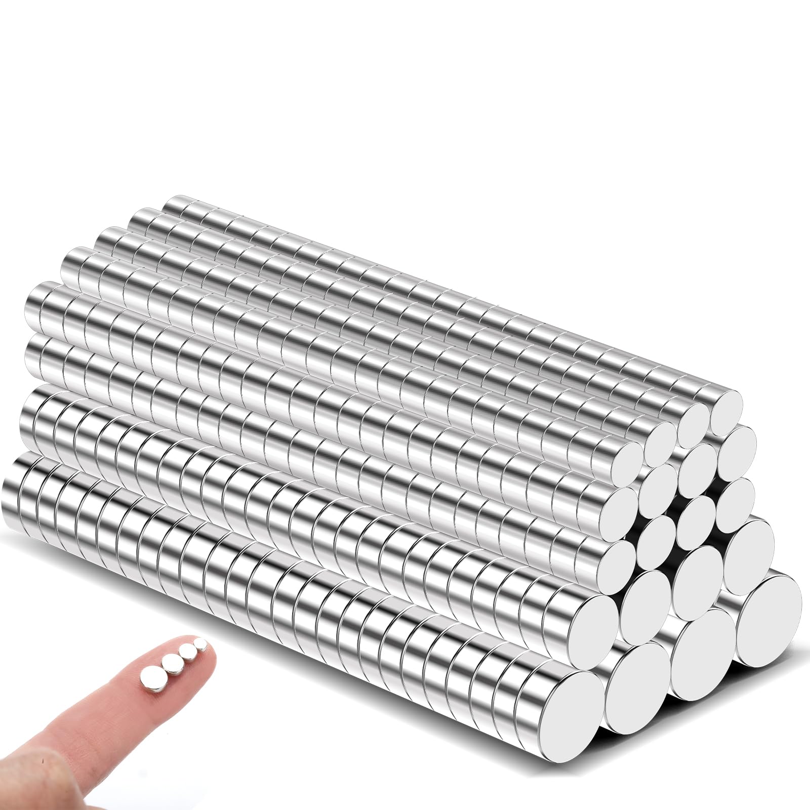 TRYMAG 80Pcs Small Round Magnets, 8x2mm Refrigerator Magnet — Amazon image 12